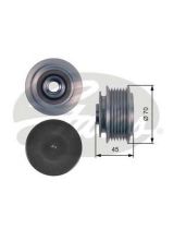 GATES OAP7128 Шкив генератора