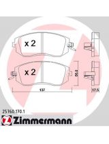 ZIMMERMANN 25760.170.1 Колодки дисковые передние