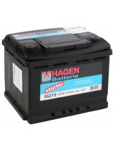 HAGEN Аккумулятор Starter 56219 540А (62 А/ч)