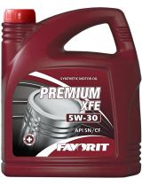 Моторное масло FAVORIT 52214 Premium XFE SAE 5W-30 API SN/CF 5л
