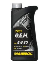 Моторное масло MANNOL MN7701-1ME 7701 OEM for Chevrolet Opel 5W-30 SN/SM/CF 1л METАЛ