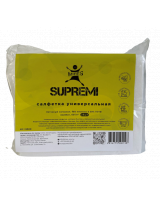 MIFES MF-15300 Салфетки SUPREMI универсальные, 32x38 см, 65г/м²; нетканый материал 70% вискозы и 30% ПЭТФ, 25 штук