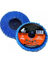 Русский мастер РМ-70228 Круг лепестковый торцевой 050х22мм по металлу Р 040 (крепление Roloc)