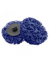 Русский мастер РМ-59908 Круг для снятия ржавчины d 50 мм синий толщина 14мм (крепление Roloc)