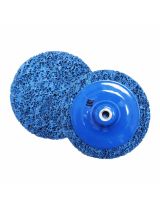 Русский мастер РМ-90481 Круг d=150мм/M14 на резьбе СИНИЙ для снятия ржавчины на резьбе