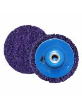 Русский мастер РМ-90498 Круг d=100мм/M14 на резьбе ФИОЛЕТОВЫЙ для снятия ржавчины