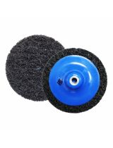 Русский мастер РМ-90528 Круг d=150мм/M14 на резьбе ЧЁРНЫЙ для снятия ржавчины