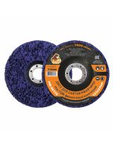 Русский мастер РМ-96176 Диск для снятия ржавчины под УШМ фиолетовый конический d=125х22 мм