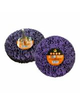 Русский мастер РМ-52190 Круг d=100мм ФИОЛЕТОВЫЙ для снятия ржавчины на шпинделе 6мм