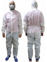 Русский мастер РМ-58338 Комбинезон защитный одноразовый улучшенный размер L