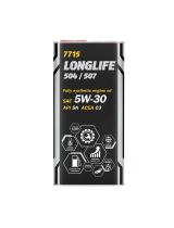 Моторное масло MANNOL MN7715-1ME 7715 LONGLIFE 504/507 5W-30 SN/CF METAL 1л