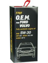 Моторное масло MANNOL MN7707-5ME 7707 OEM for Ford Volvo 5W-30 SN METAL 5л