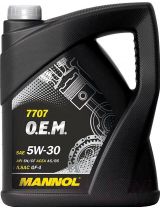Моторное масло MANNOL MN7707-5 7707 OEM for Ford Volvo 5W-30 SN/CF ESTER 5л