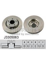 NIPPARTS J3305063 Тормозной диск