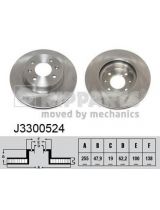 NIPPARTS J3300524 Тормозной диск