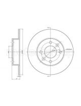 METELLI 23-0107 Тормозной диск