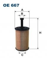 FILTRON OE 667 Фильтр масляный