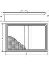 SCT SB2086 Фильтр воздушный