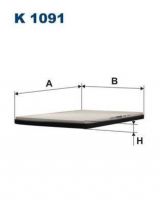 FILTRON K 1091 Фильтра салонный