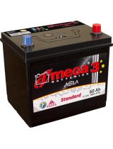 A-mega Аккумулятор Standard Asia 60JR 480А (60 А/ч)