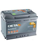 DETA Аккумулятор Senator3 DA770 760А (77 А/ч)