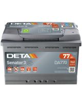 DETA Аккумулятор Senator3 DA456 390А (45 А/ч)