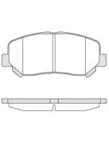 REMSA 1513.02 Колодки дисковые	передние
