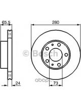 BOSCH 0 986 478 434 Тормозной диск передний