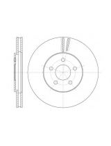 REMSA 6946.10 Тормозной диск передний