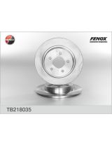 FENOX TB218035 Тормозной диск задний