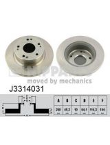 NIPPARTS J3314031 Тормозной диск
