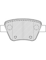 Ferodo FDB4316 Колодки дисковые задние