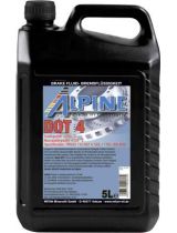 ALPINE 0101104 Тормозная жидкость Brake Fluid DOT 4 5л