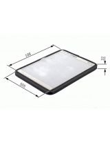 BOSCH 1 987 432 077 Фильтр салонный