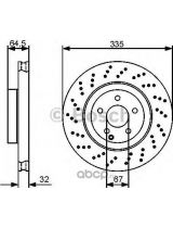 BOSCH 0 986 479 413 Тормозной диск