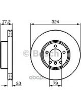 BOSCH 0 986 479 115 Тормозной диск