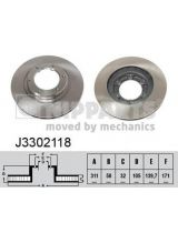 NIPPARTS J3302118 Тормозной диск