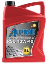 Моторное масло ALPINE 0100122 RSD 10W-40 5л