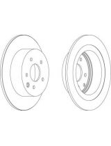 Ferodo DDF1590 Тормозные диски