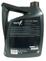 Моторное масло WOLF 65609/5 OfficialTech 5W-30 MS-F 5л