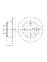 METELLI 23-0319 Тормозной диск