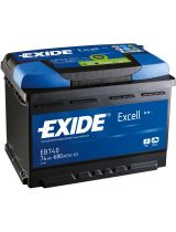 EXIDE Аккумулятор Excell EB705 540А (70 А/ч)
