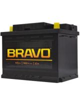 BRAVO Аккумулятор 6CT-60 R 480А (60 А/ч)