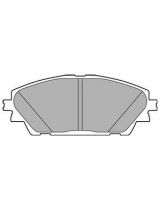 REMSA 1569.02 Колодки дисковые	передние