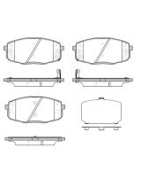 REMSA 1038.12 Колодки дисковые	передние