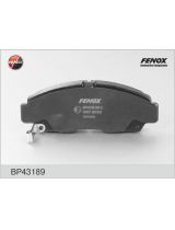 FENOX BP43189 Колодки дисковые передние