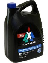 Антифриз X-FREEZE 430206066 BLUE синий -45°С 5кг 4,4л