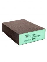 SIA 0070.1253.03 7991 Siasponge block Губка 4-хсторонняя 69*98*26мм superfine зеленая