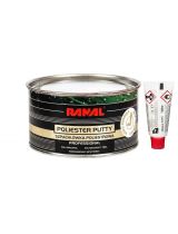 RANAL 01201 Шпатлёвка полиэфирная профессиональная 1,9 кг (чёрная этикетка) PROFESSIONAL с отвердителем