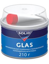 SOLID 316.0210 GLASS шпатлёвка со стекловолокном 0,21кг с отвердителем